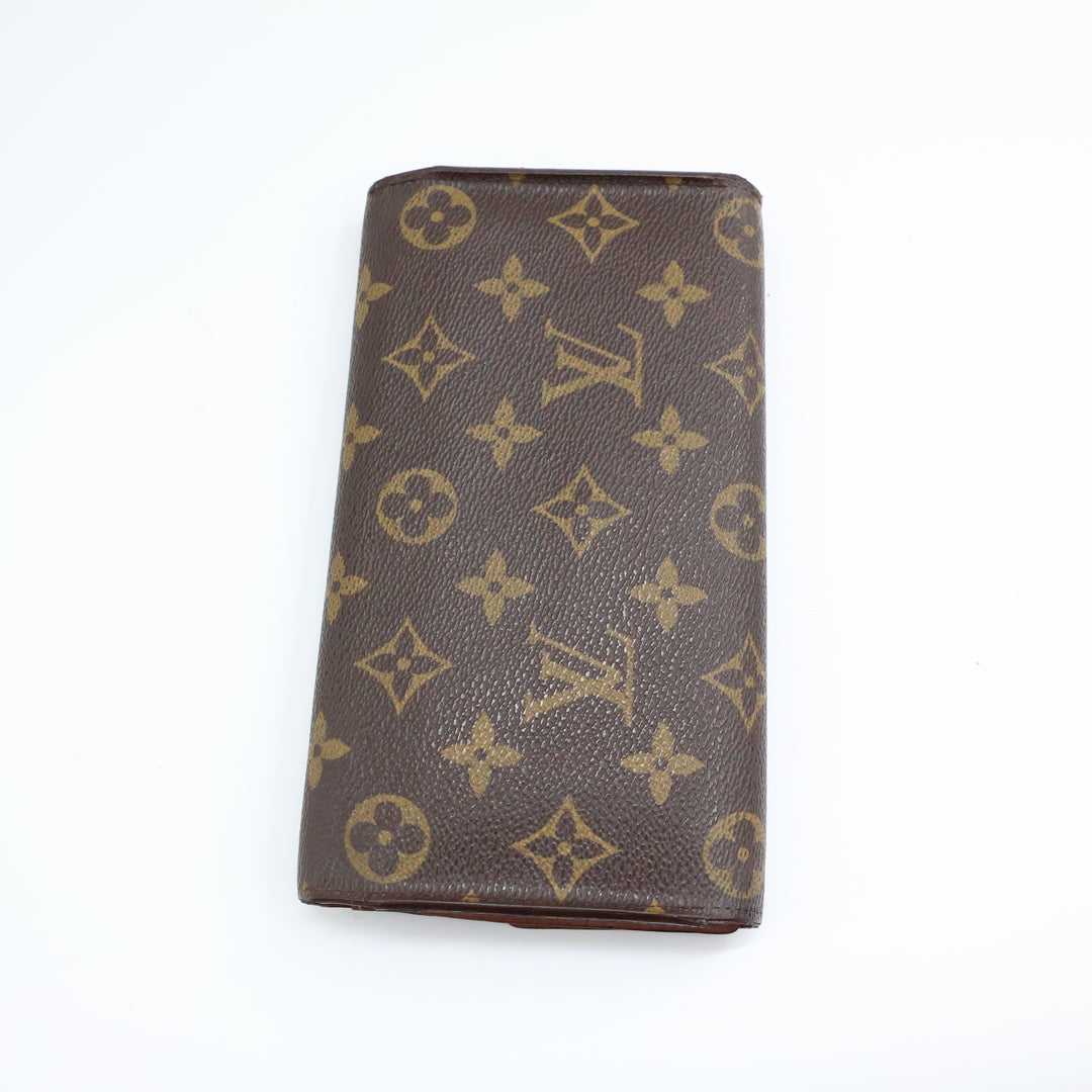 Louis Vuitton Trifold Brown Monogram Femme Wallet