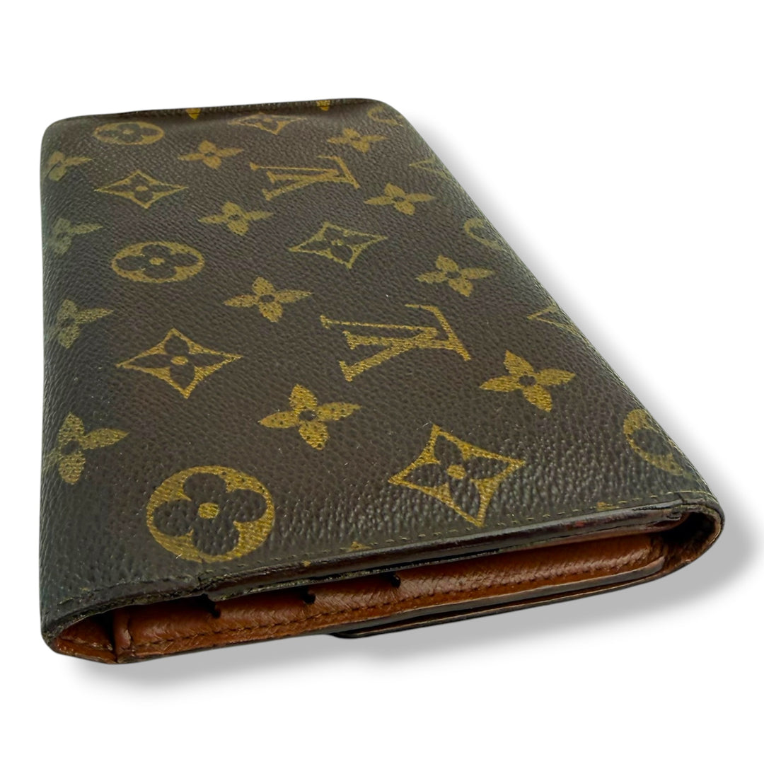 Louis Vuitton Trifold Brown Monogram Femme Wallet