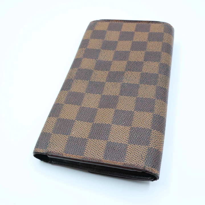 Louis Vuitton Trifold Brown Damier Femme Wallet