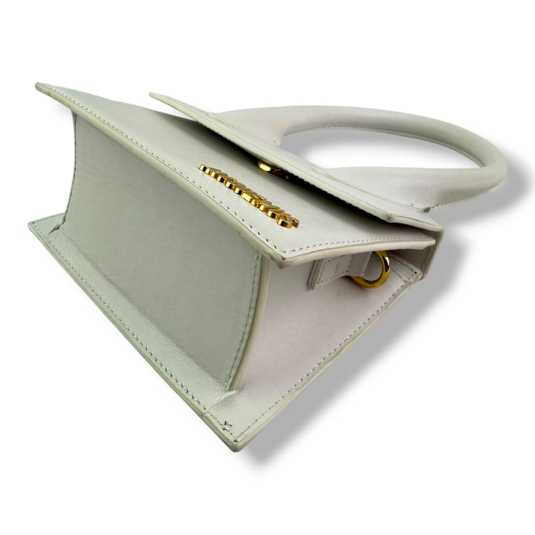 Jacquemus Le Chiquito Medium White Moyen Crossbody Handbag
