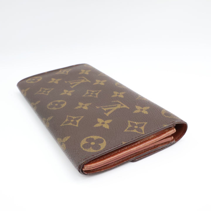Louis Vuitton Vintage Sarah Brown Monogram Femme Wallet 8593