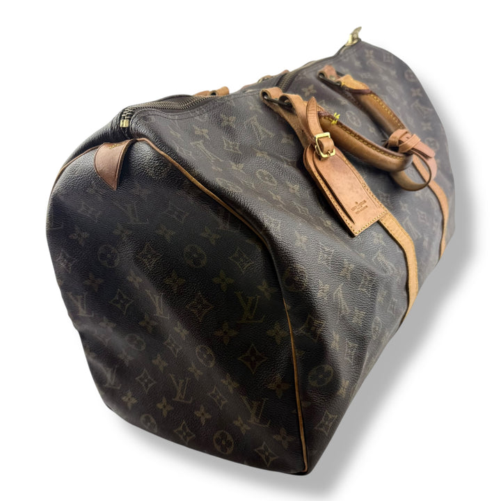 Louis Vuitton Vintage Brown Monogram 50 Keepall Duffle Bag