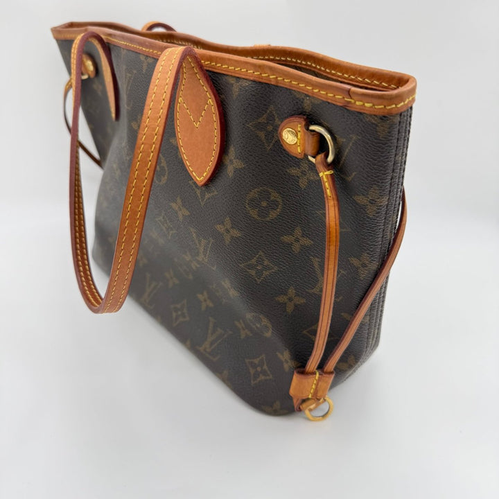 Louis Vuitton Brown Monogram Neverfull PM Handbag