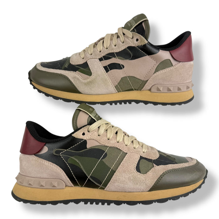 Valentino Rockrunner Khaki/Pink UK 4 / EU 37