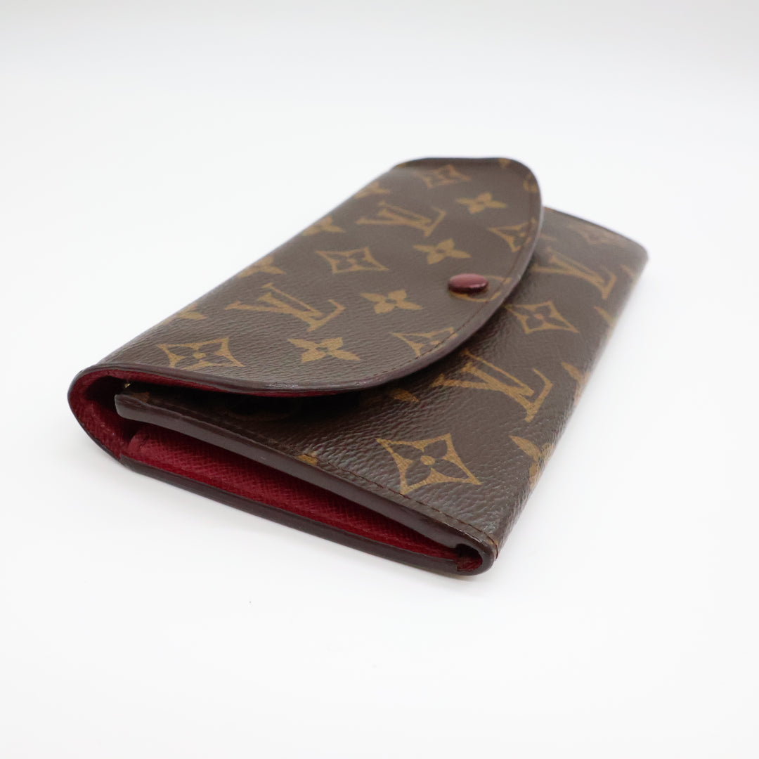 Louis Vuitton Emilie Brown Monogram Femme Wallet