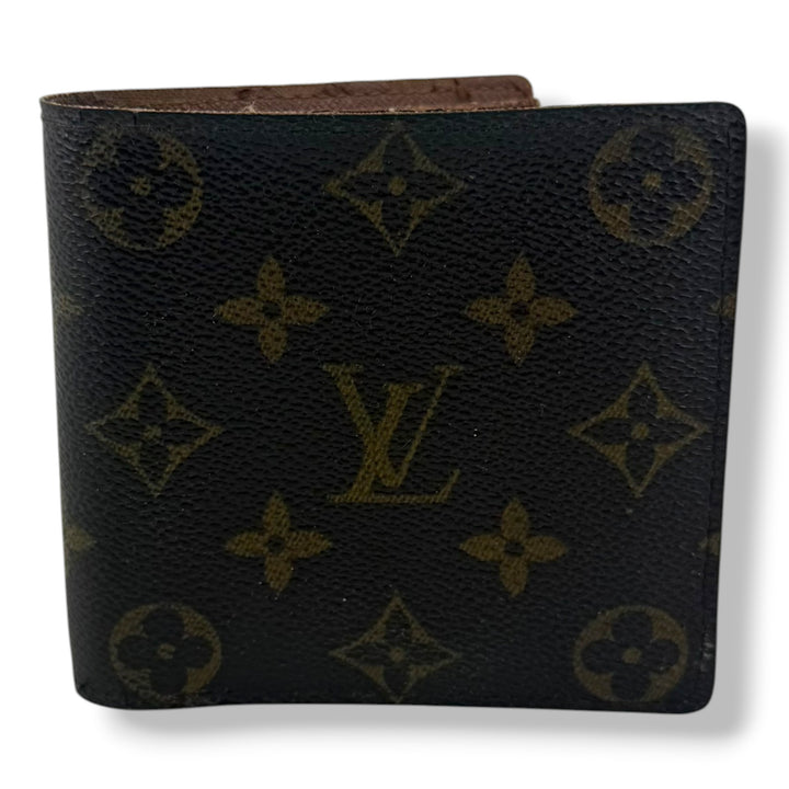 Louis Vuitton Vintage Bifold Brown Monogram Wallet 7762