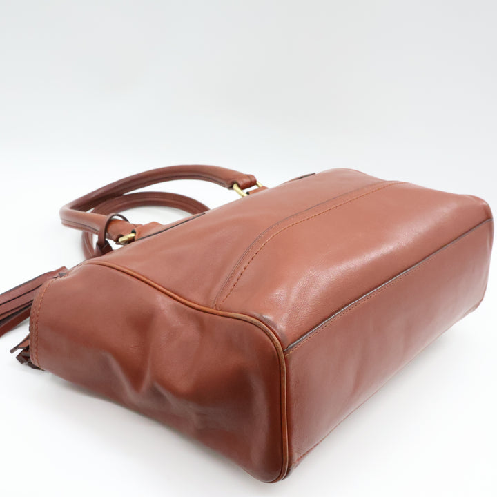 Coach Burnt Orange Legacy Candace Carryall