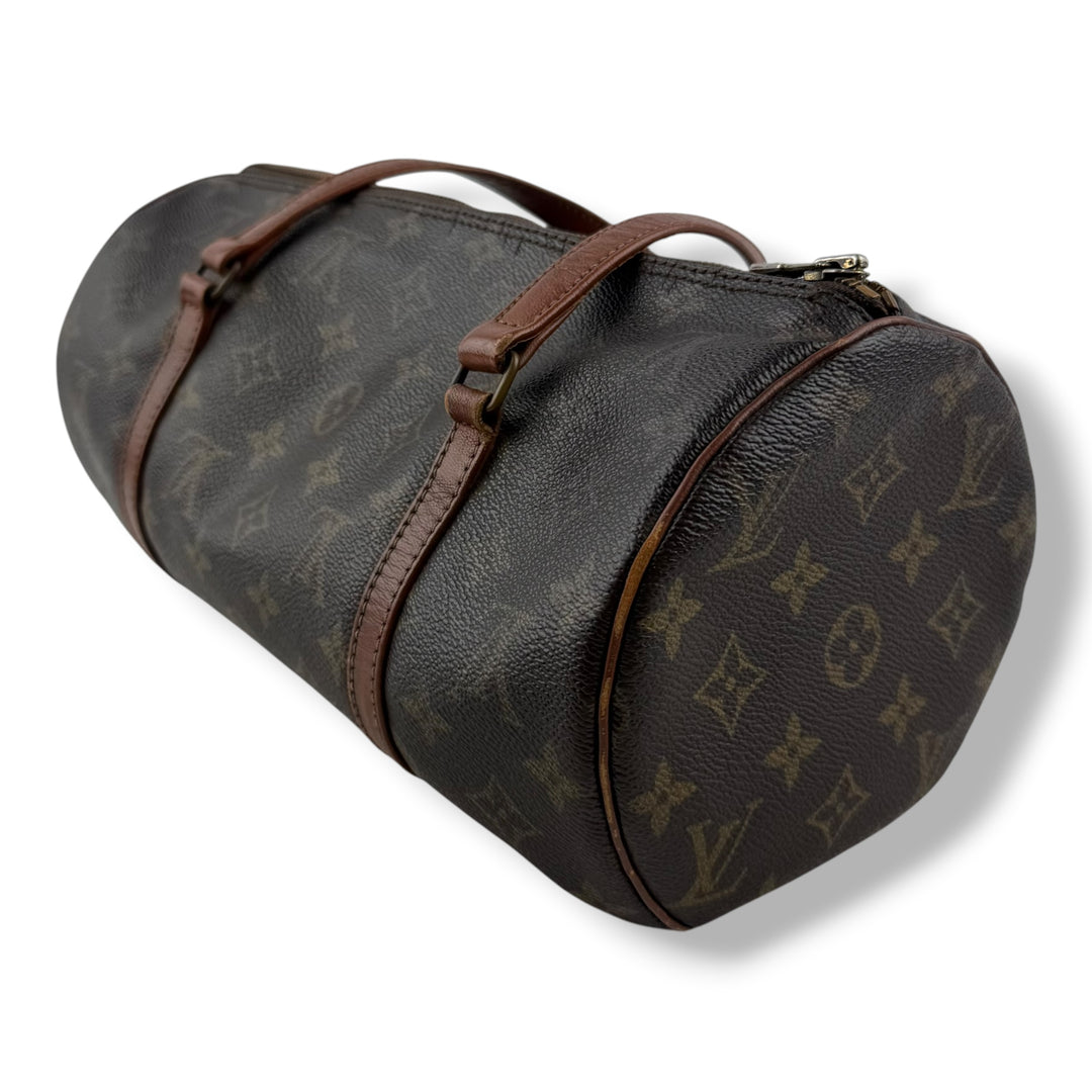 Louis Vuitton Vintage Brown Monogram Papillon 30 Handbag