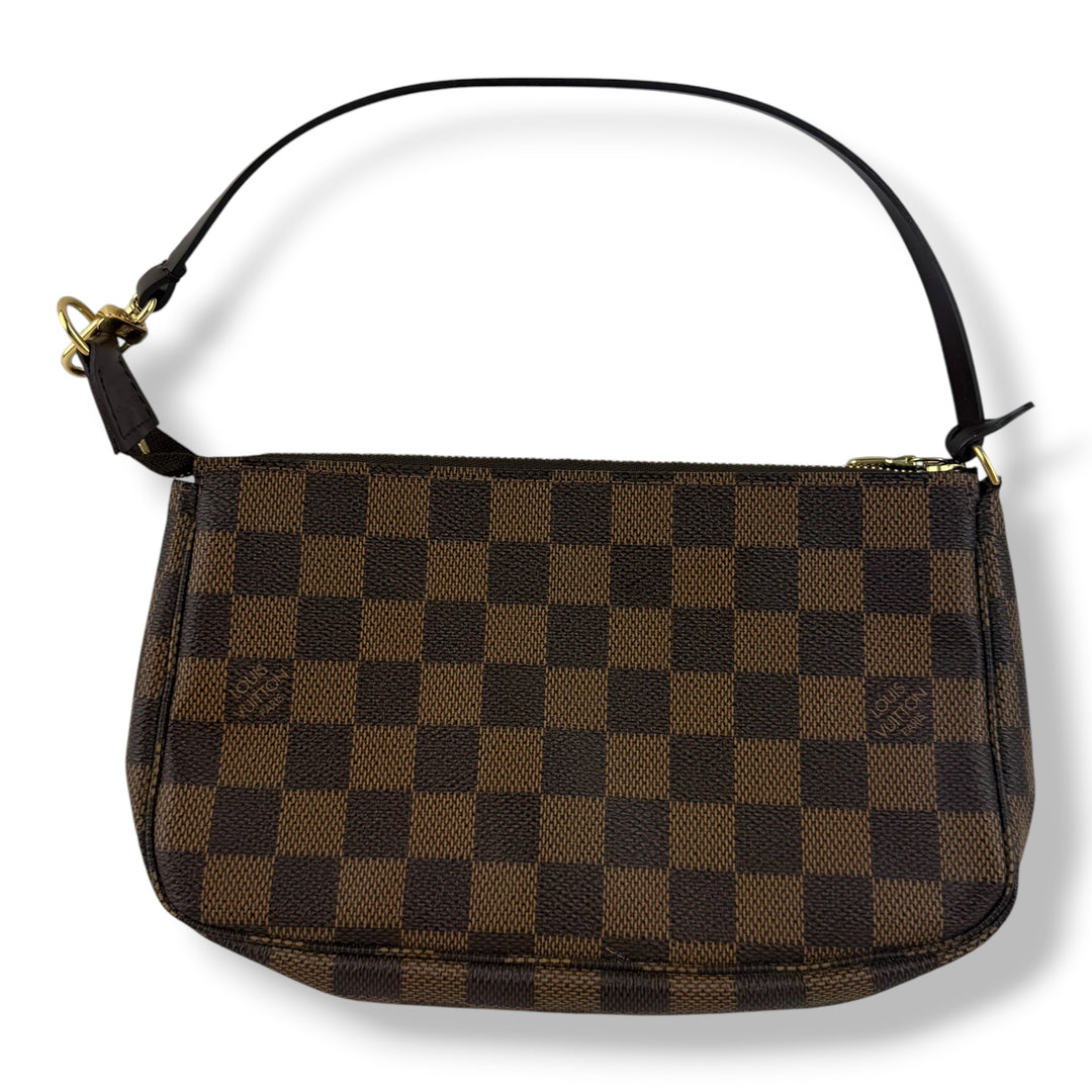 Louis Vuitton Pochette Accessories Brown Damier Clutch Bag