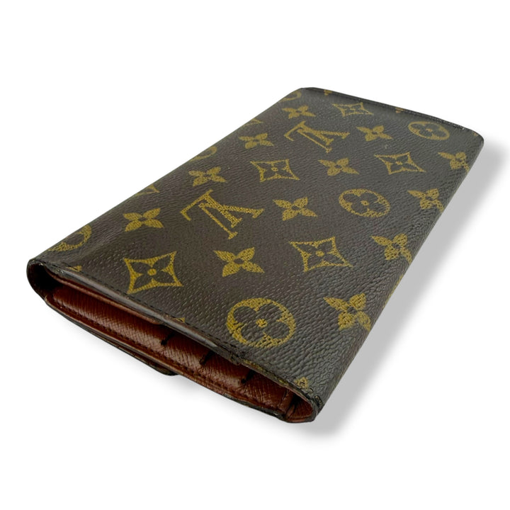 Louis Vuitton Trifold Brown Monogram Femme Wallet
