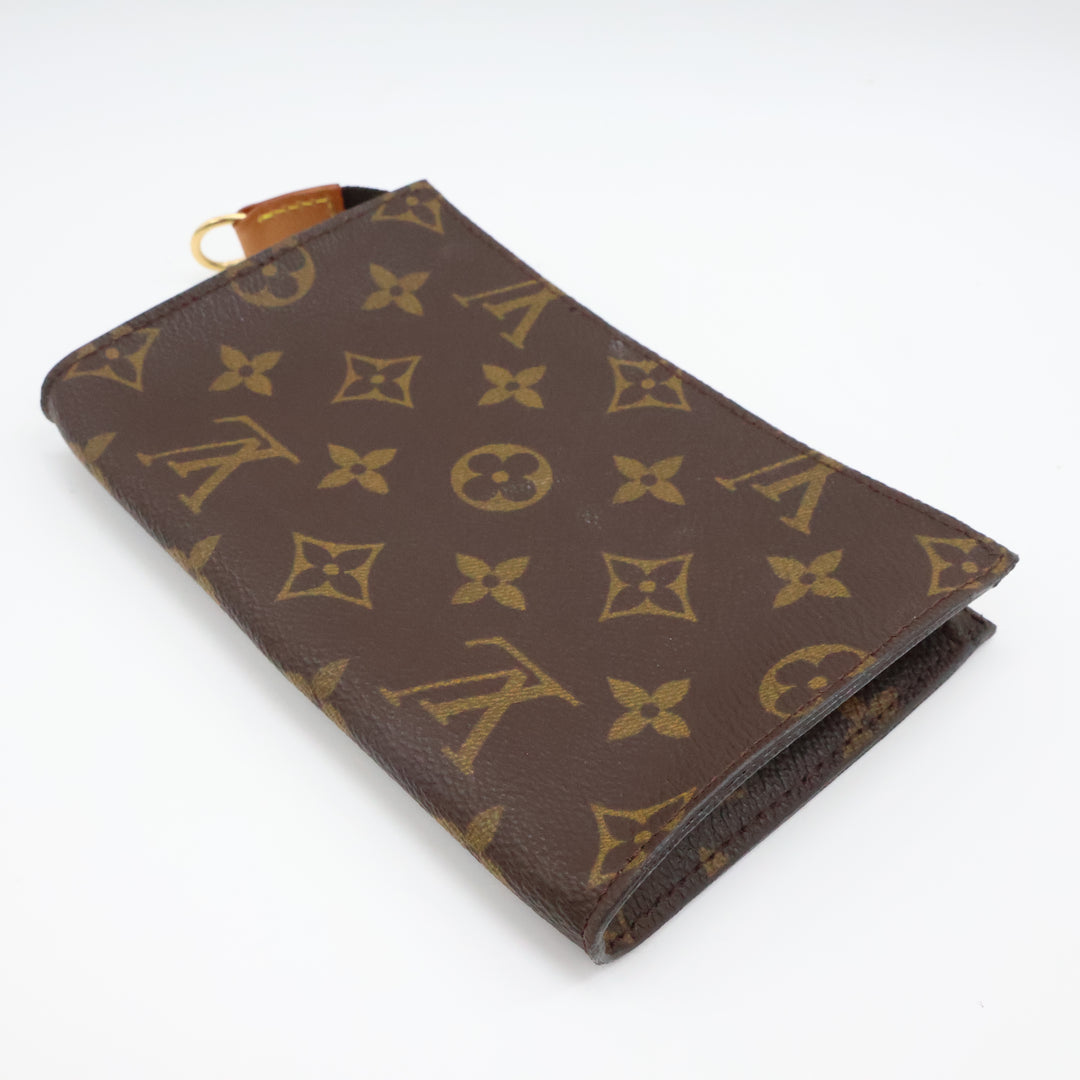 Louis Vuitton Brown Monogram Classic Signature Bucket Pouch