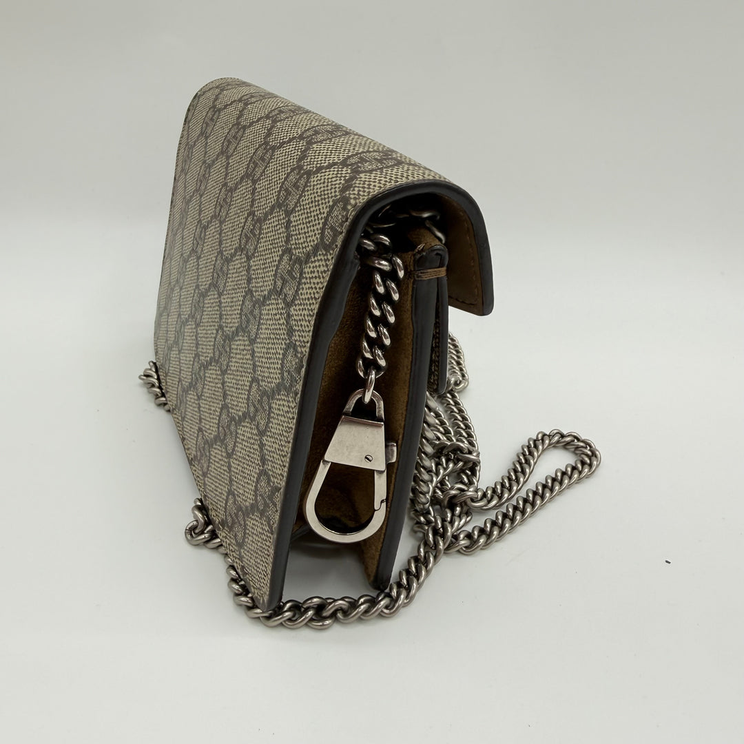 Gucci GG Dionysus Beige Super Mini Handbag
