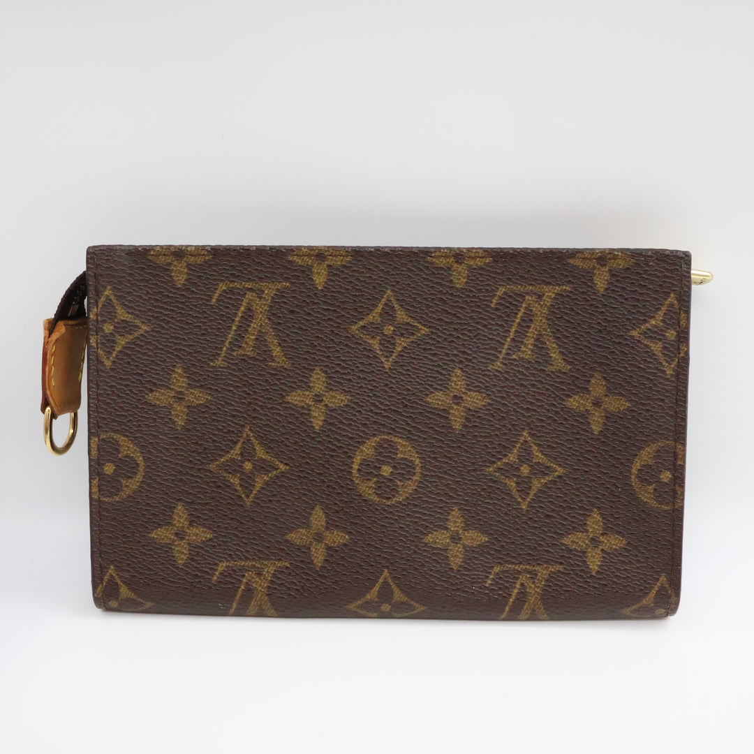 Louis Vuitton Brown Monogram Classic Signature Bucket Pouch