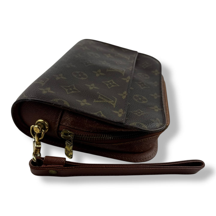 Louis Vuitton Brown Monogram Orsay Clutch Bag