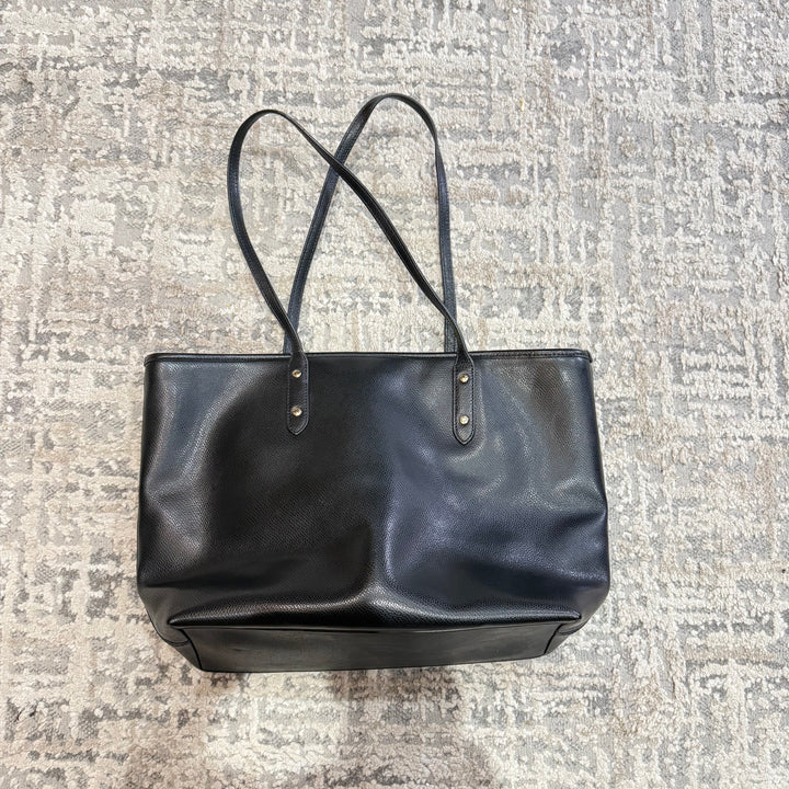 Coach Black City Tote Handbag