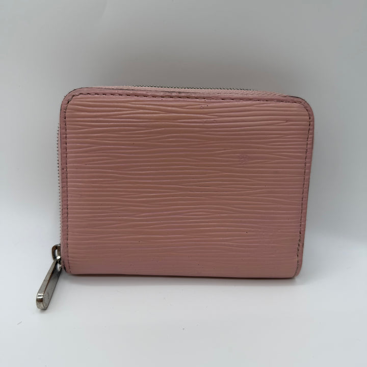 Louis Vuitton Pink Epi Leather Mini Zippy Purse