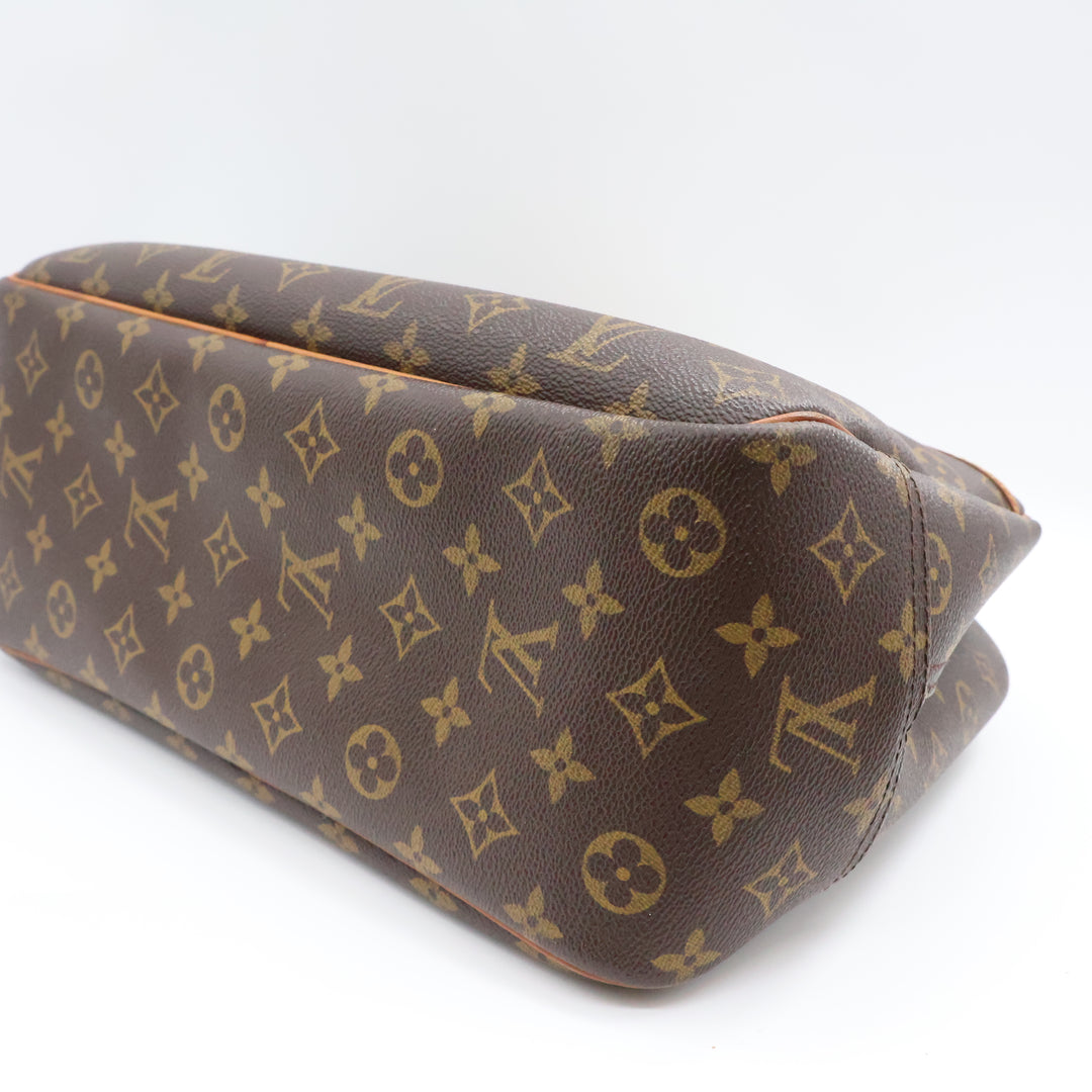 Louis Vuitton Brown Monogram Deauville Handbag