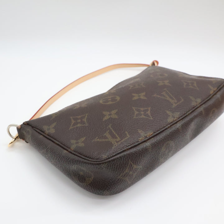 Louis Vuitton Pochette Accessories Brown Monogram Clutch Bag