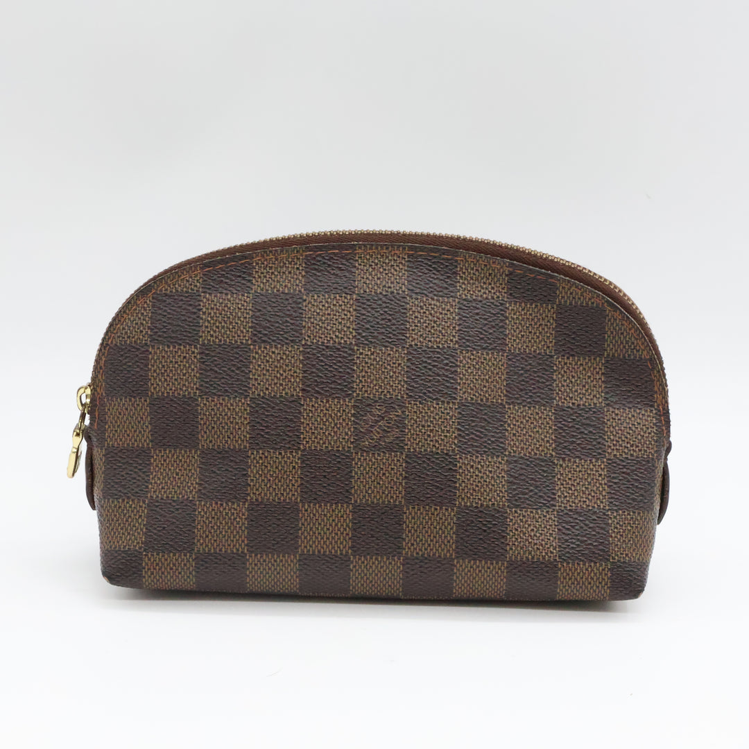 Louis Vuitton Brown Damier Travel Cosmetic PM Pouch
