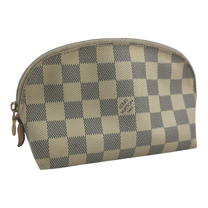 Louis Vuitton Damier Azur Travel Cosmetic PM Pouch