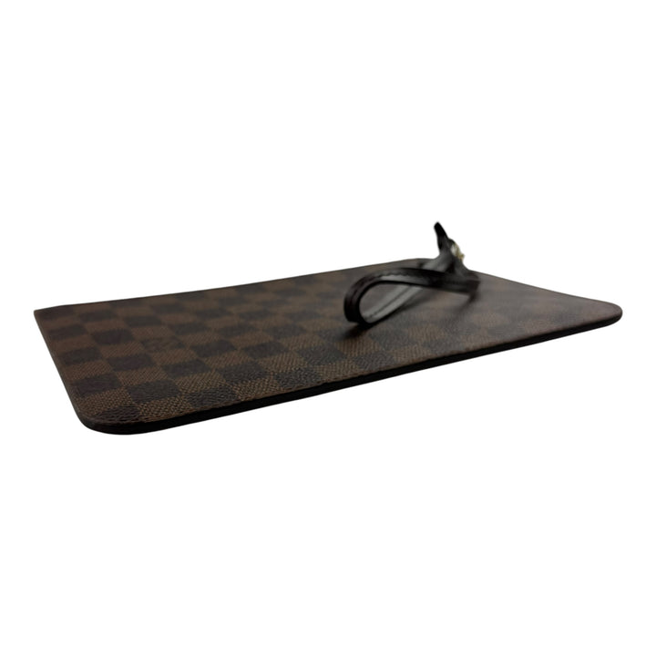 Louis Vuitton Damier Ebene Neverfull MM Clutch Pouch