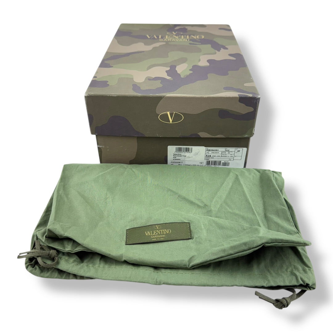 Valentino Rockrunner Khaki/Pink UK 4 / EU 37