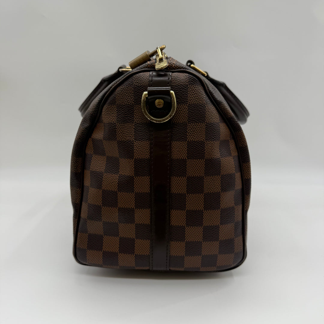 Louis Vuitton Brown Damier Speedy Bandouliere 30 Handbag