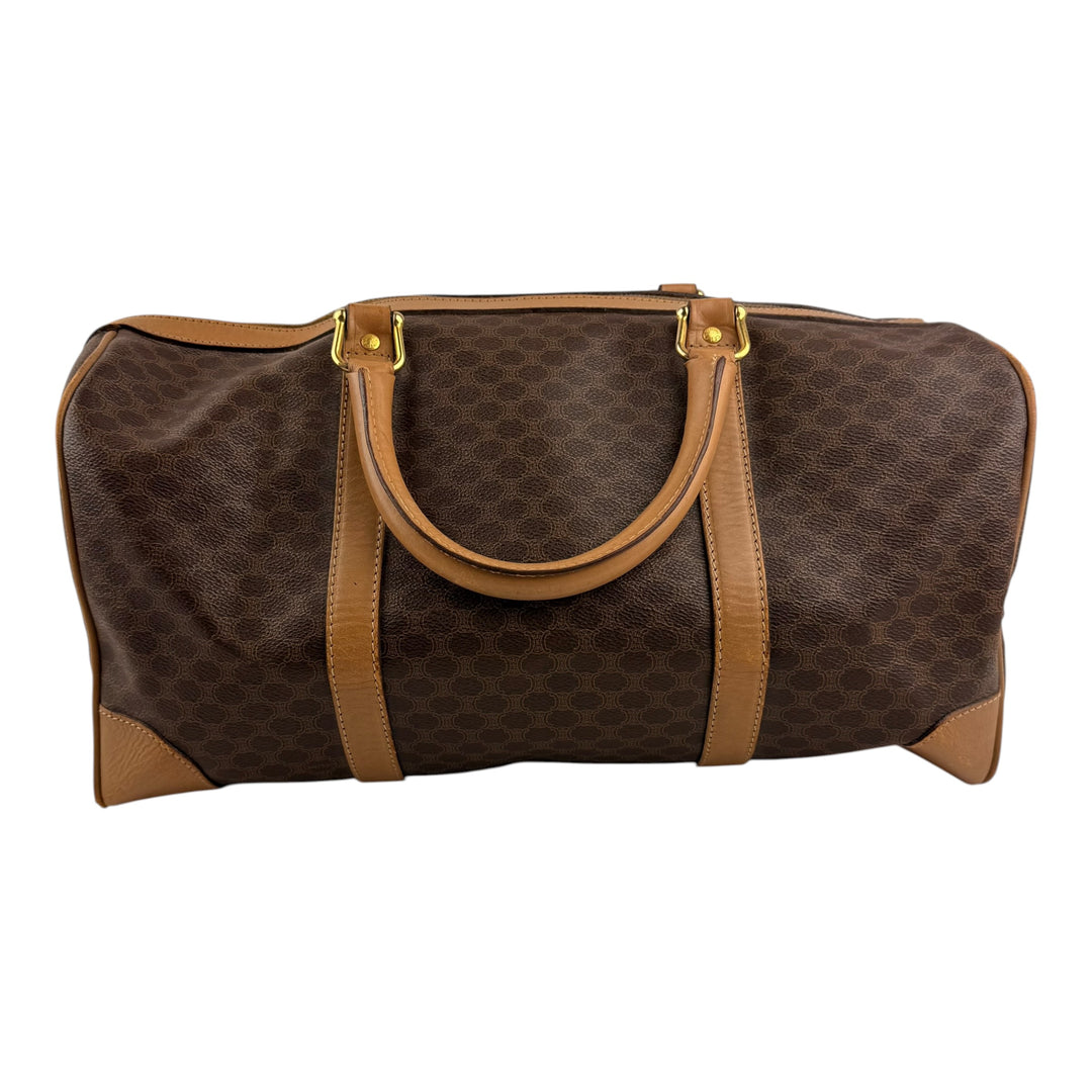 Celine Brown Boston Macadam Holdall Handbag