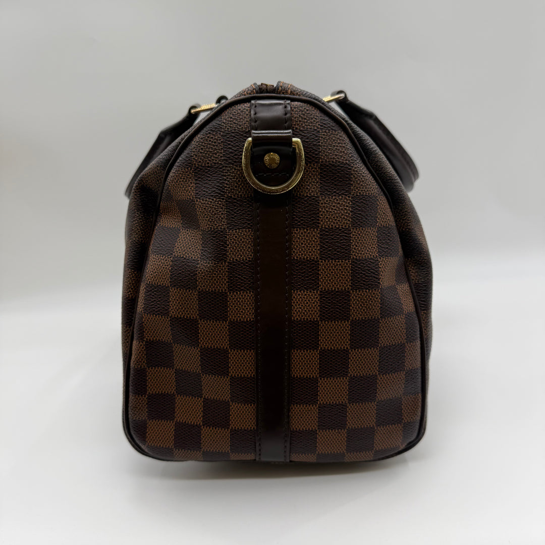 Louis Vuitton Brown Damier Speedy Bandouliere 30 Handbag