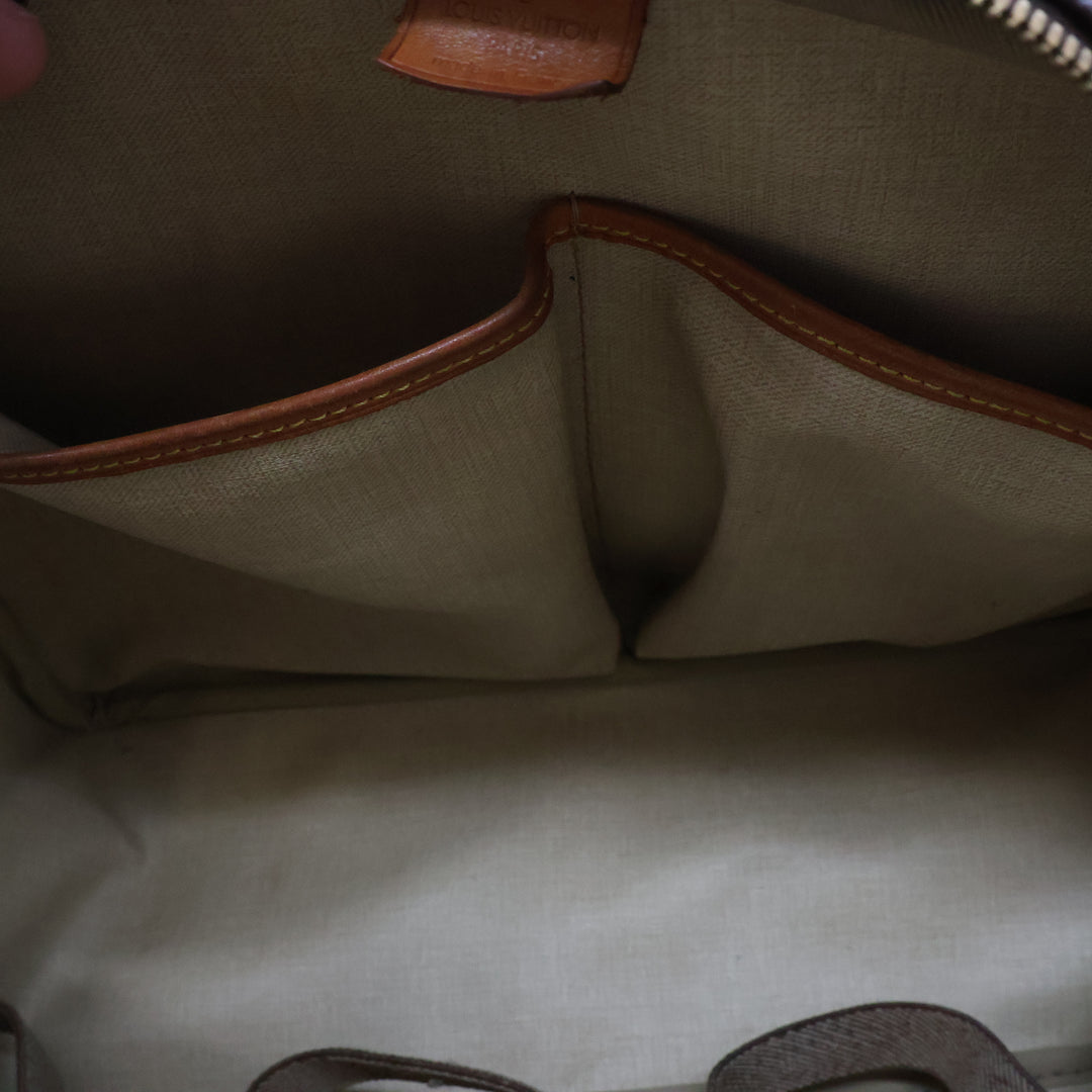 Louis Vuitton Brown Monogram Deauville Handbag