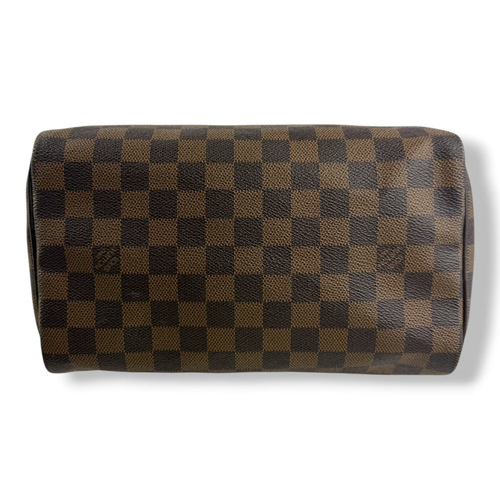 Louis Vuitton Vintage Brown Damier Speedy 25 Handbag
