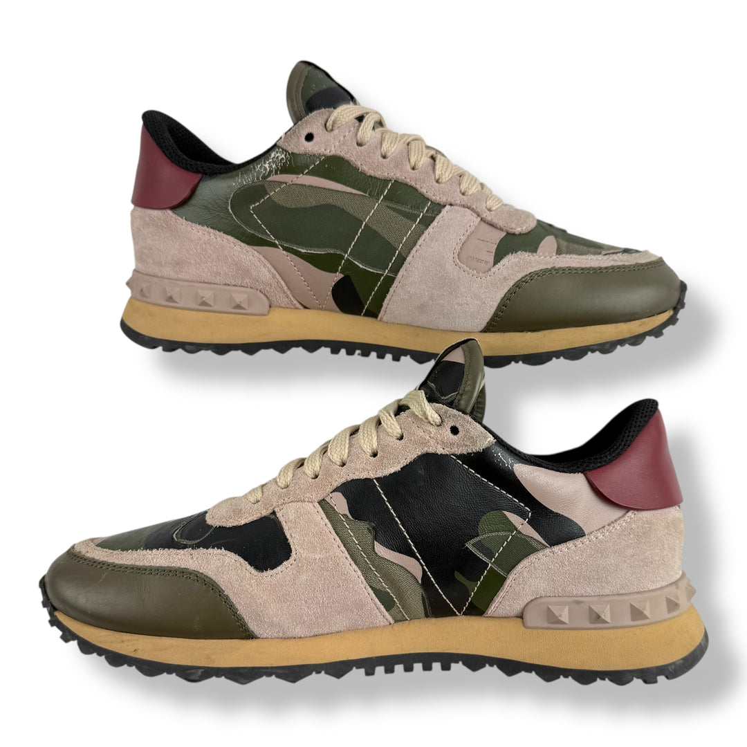Valentino Rockrunner Khaki/Pink UK 4 / EU 37
