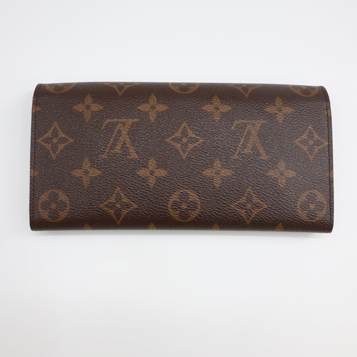 Louis Vuitton Emilie Brown Monogram Femme Wallet