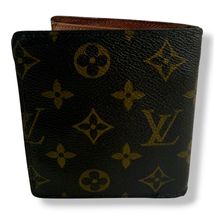 Louis Vuitton Vintage Bifold Brown Monogram Wallet 7761