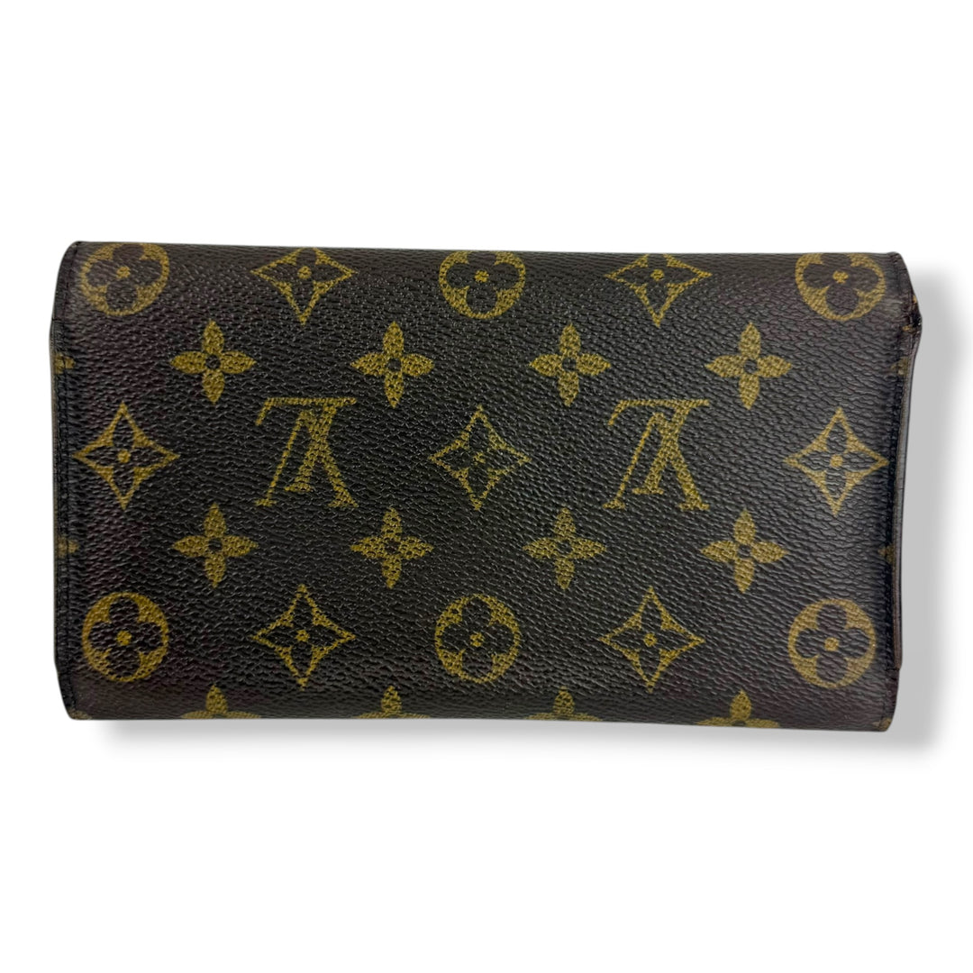 Louis Vuitton Trifold Brown Monogram Femme Wallet