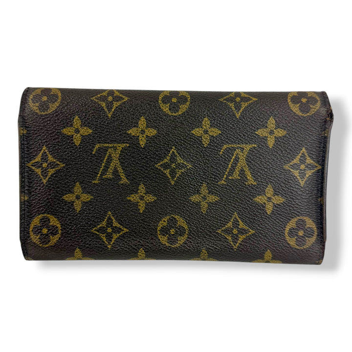 Louis Vuitton Trifold Brown Monogram Femme Wallet