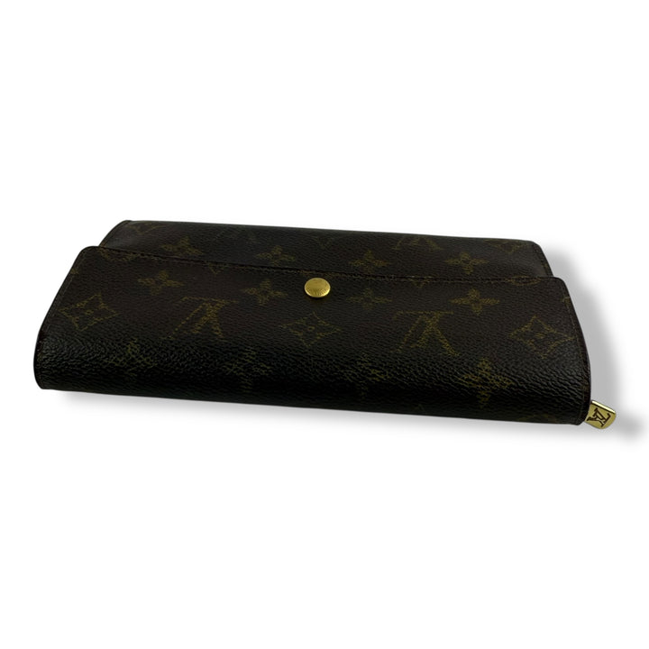 Louis Vuitton Sarah Brown Monogram Femme Wallet