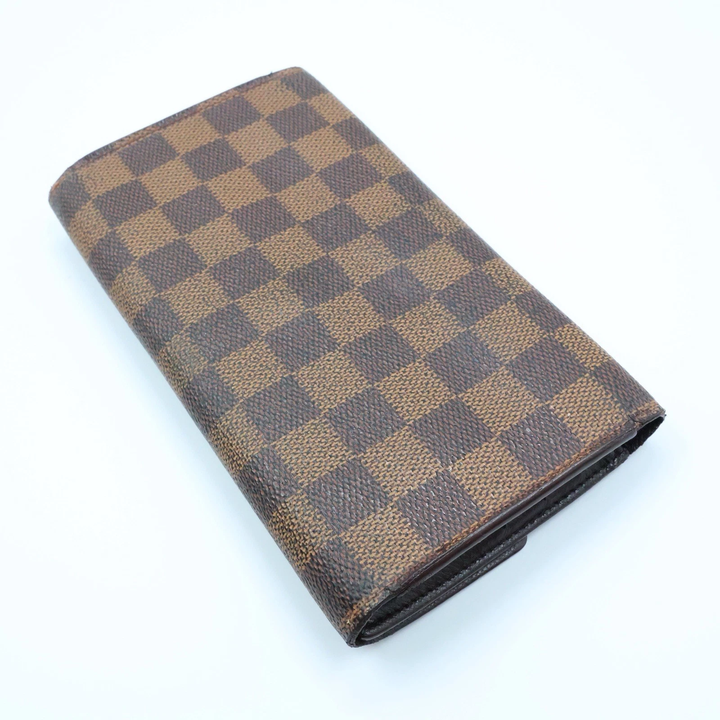 Louis Vuitton Trifold Brown Damier Femme Wallet