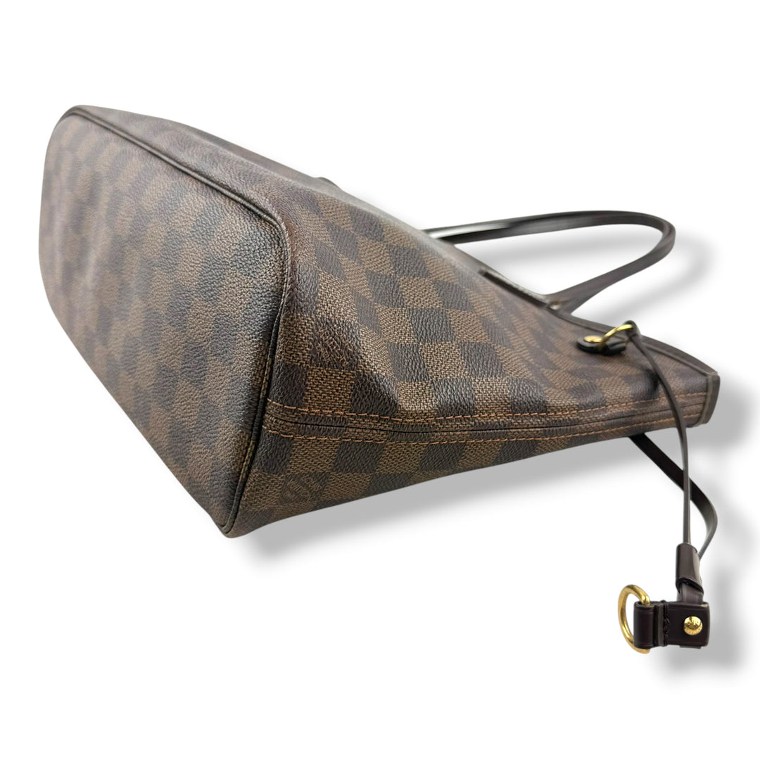 Louis Vuitton Brown Damier Neverfull PM Handbag