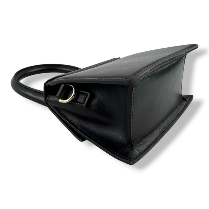 Jacquemus Le Chiquito Medium Black Moyen Crossbody Handbag