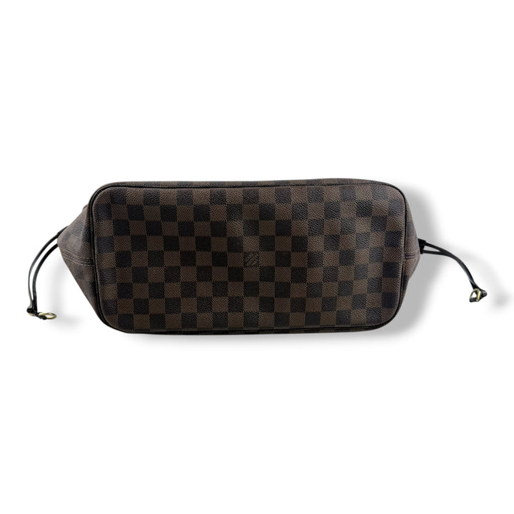 Louis Vuitton Brown Damier Neverfull MM Handbag