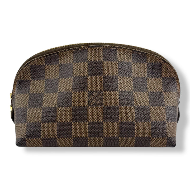 Louis Vuitton Brown Damier Travel Cosmetic Pouch