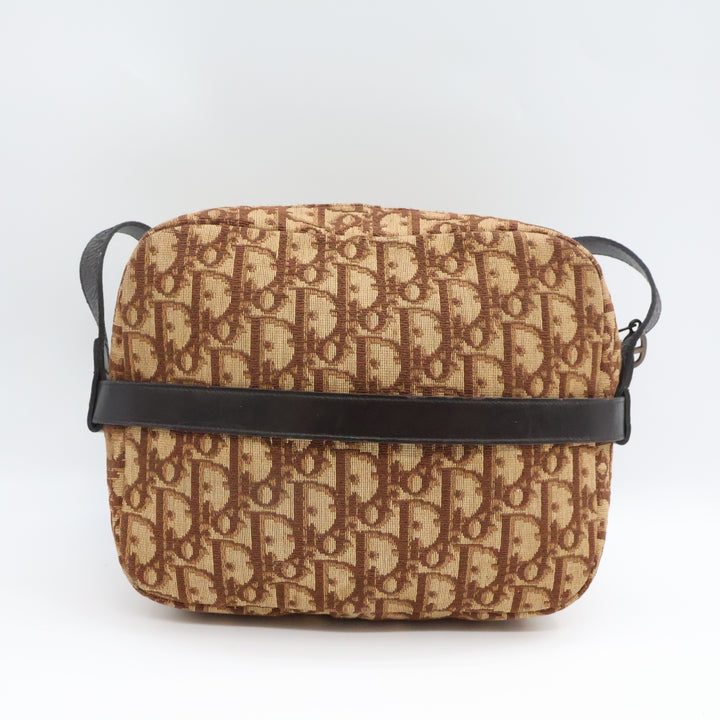 Dior Vintage Trotter Shoulder Beige Handbag