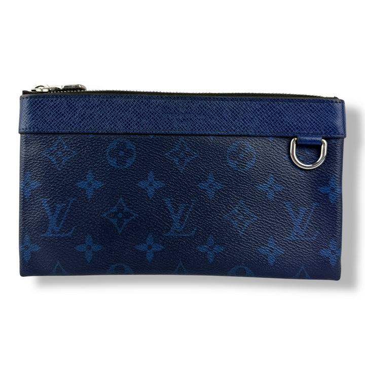LOUIS VUITTON Pochette Discovery PM Blue Pouch