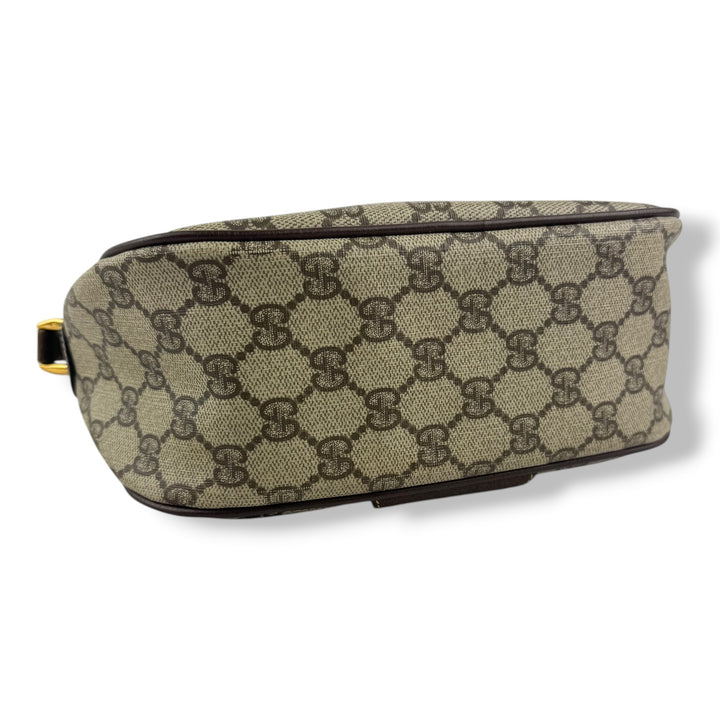 Gucci Vintage Beige Sherry Line Crossbody Handbag