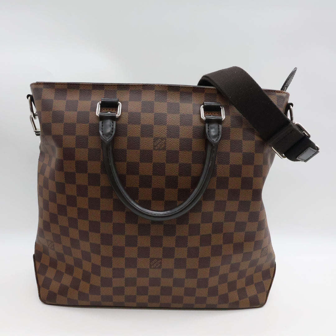 Louis Vuitton Damier Ebene Jake Tote Handbag