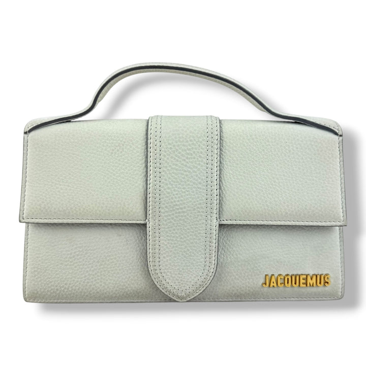 Jacquemus Grey Le Grand Bambino Crossbody Handbag