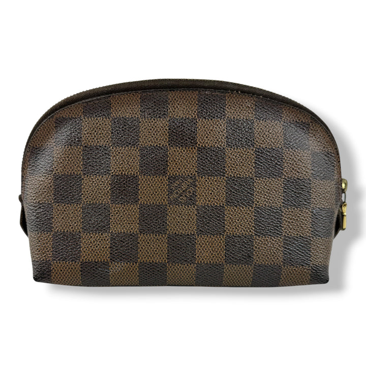 Louis Vuitton Brown Damier Travel Cosmetic PM Pouch