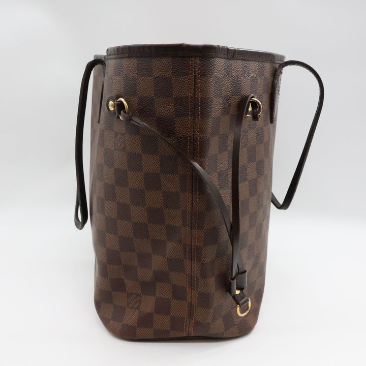 Louis Vuitton Brown Damier Neverfull MM Handbag