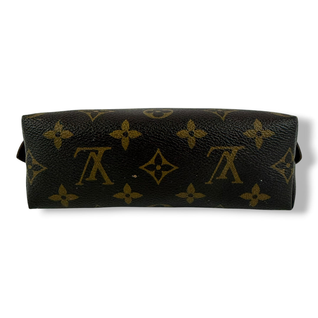 Louis Vuitton Brown Monogram Travel Cosmetic PM Pouch